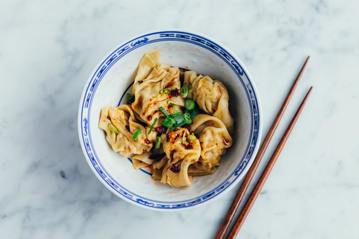 Poon's 'Wontons tossed in Red Chili Oil'