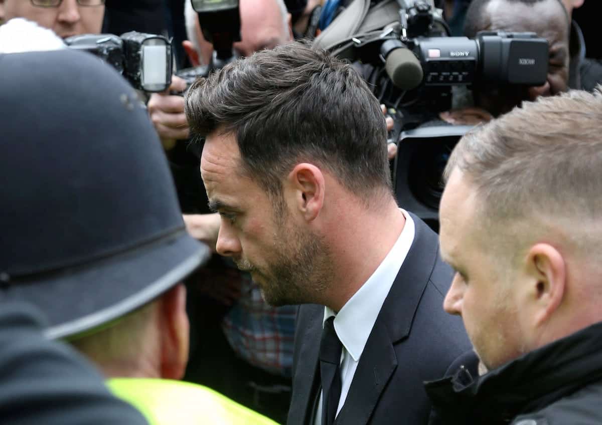 Ant McPartlin pleads guilty to drink-driving