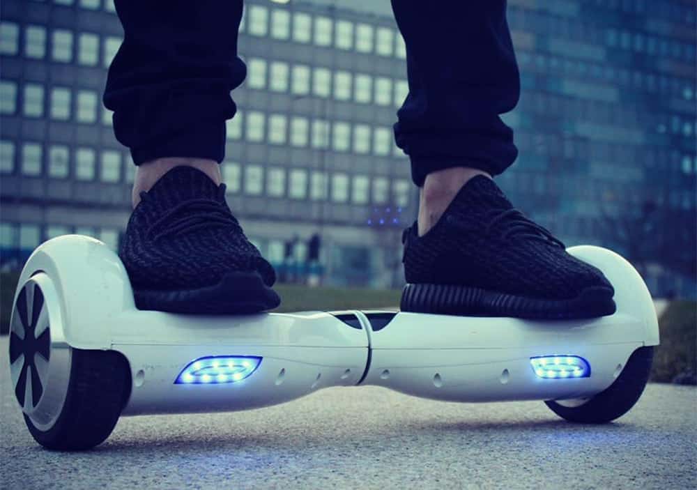 What made hoverboards rise in popularity?