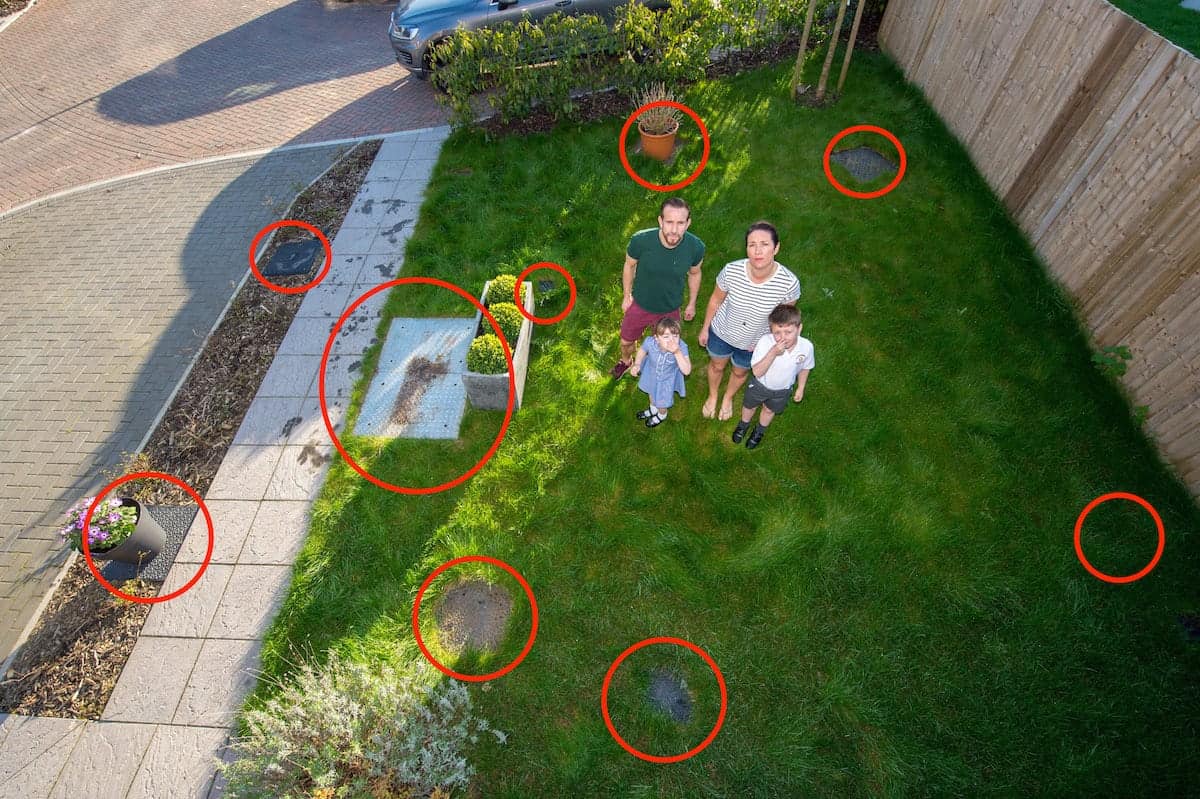 £700,000 dream home turned into stinking nightmare after builders installed 11 drains in garden