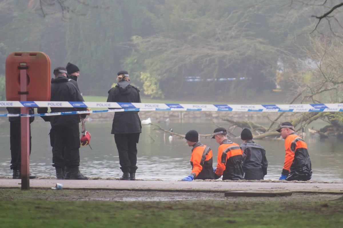 Two teenagers arrested on suspicion of murder after 14-year-old girl is found battered to death in a park