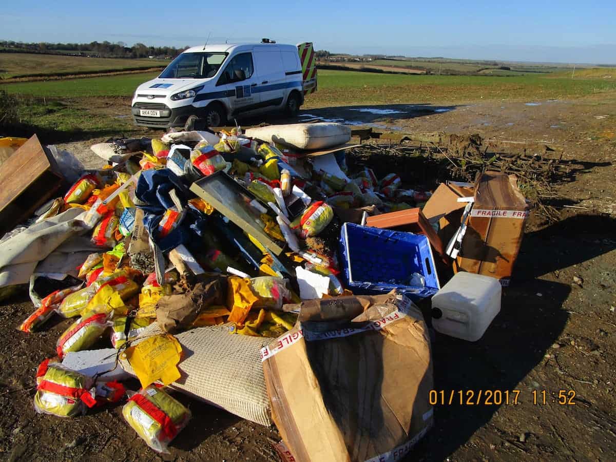 Professional rubbish remover jailed for repeatedly dumping builders’ waste