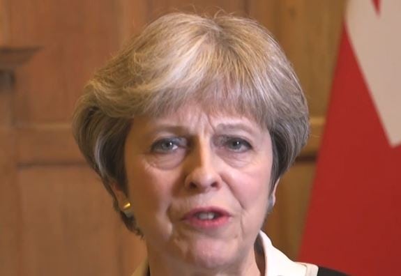 Theresa May insists joint military strikes on Syria “not about regime change”