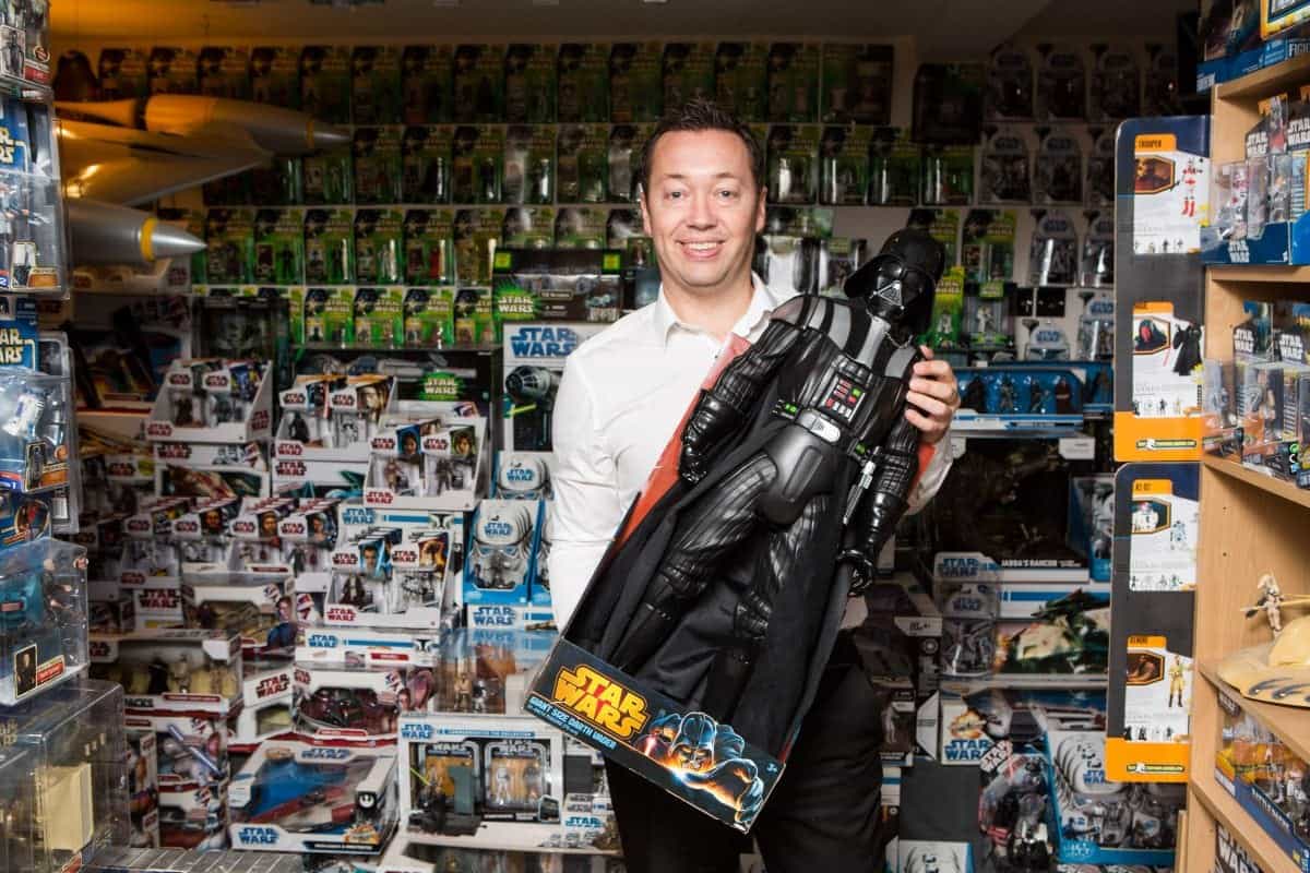 Star Wars superfan celebrates Star Wars Day surrounded by record-breaking memorabilia collection