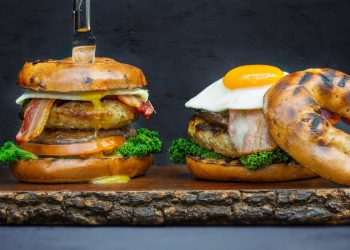Roast Restaurant Ultimate Breakfast Burger