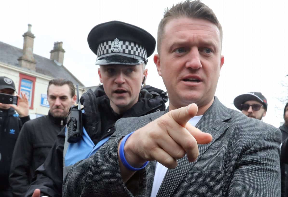 Tommy Robinson has been jailed over comments made outside court