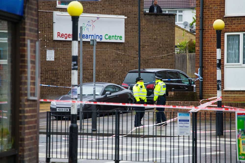 Man shot dead and another wounded outside tube station