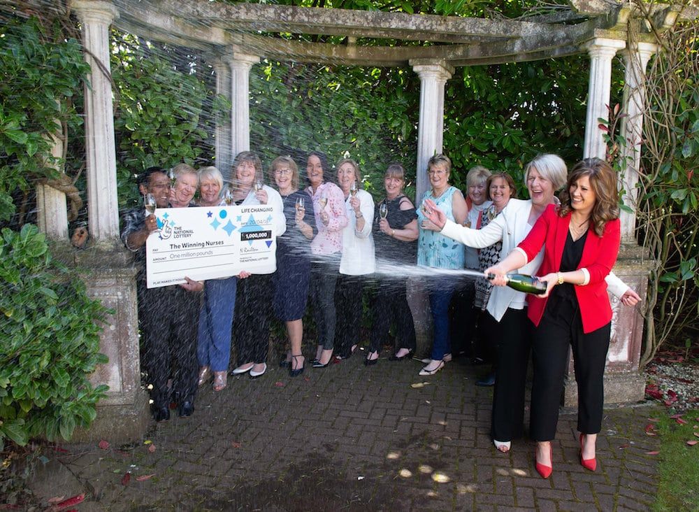 Nurses scoop £1,000,000 in EuroMillions – but almost didn’t check winning ticket