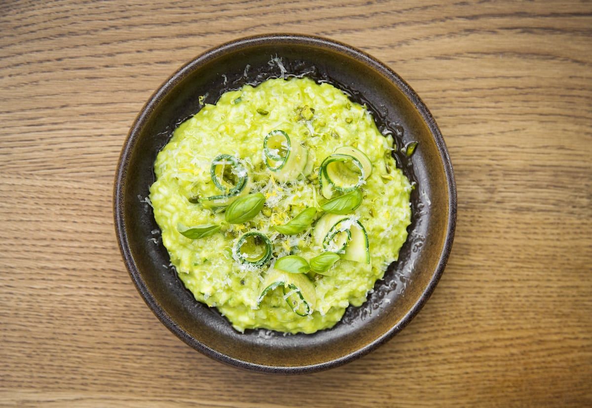 Tom's Kitchen Courgette and Pistachio Risotto