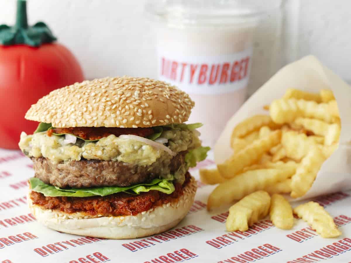 World Meat Free Day Dirty Vegan Burger