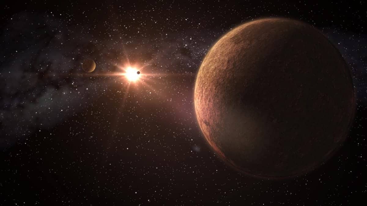 Solar system with three Earth sized planets discovered just 160 light years away