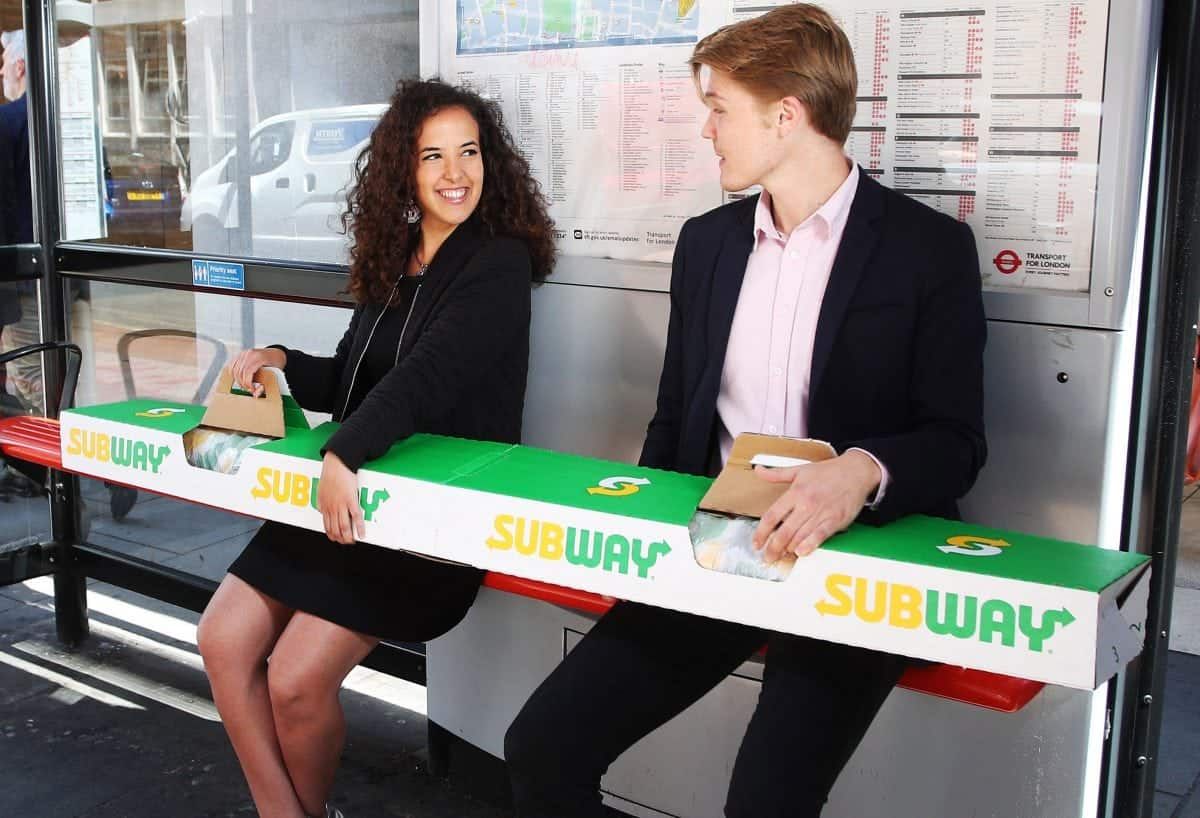 Subway trial 6 foot sub