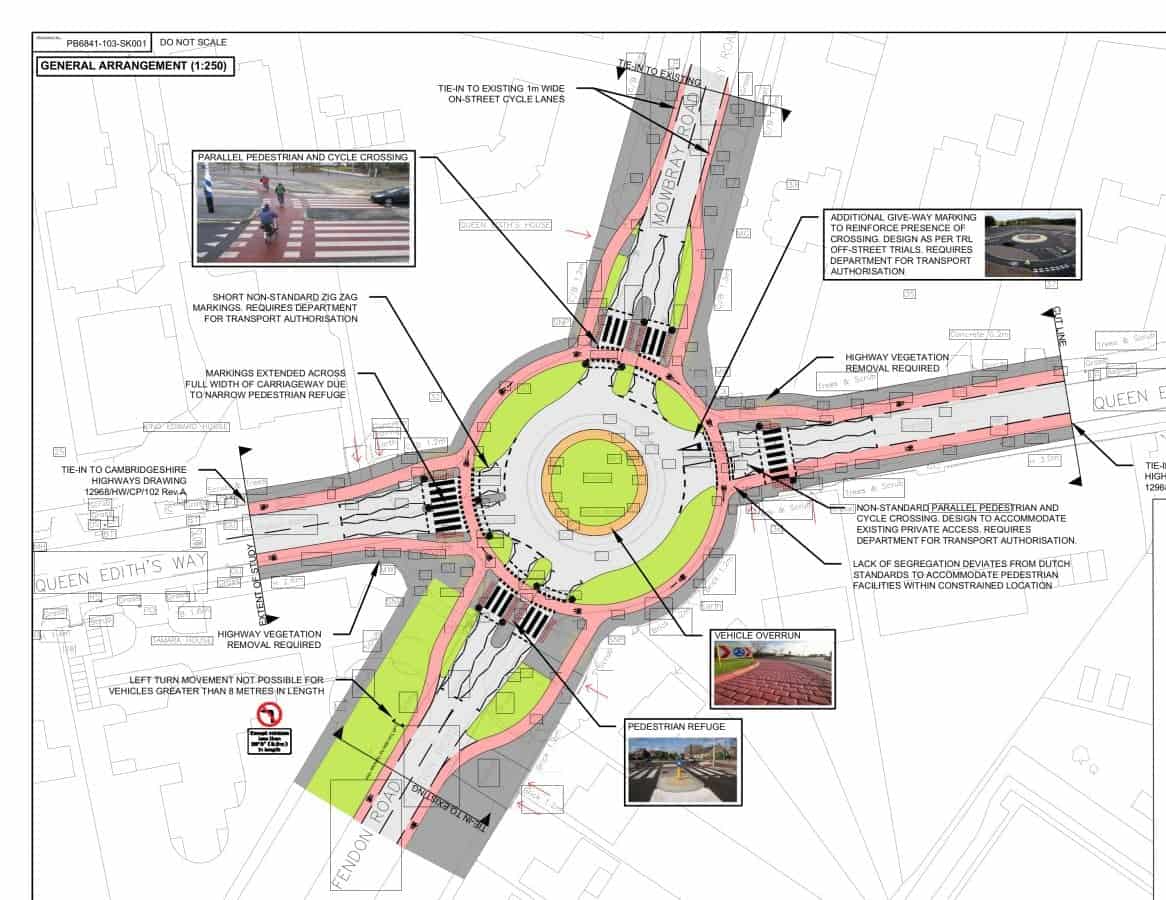 UK’s first ever ‘Dutch style’ roundabout divides opinions between cyclists and drivers