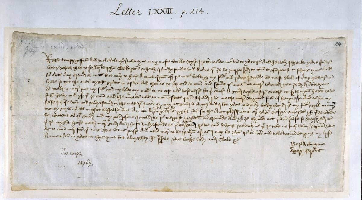 World’s oldest begging letter is 600 years old