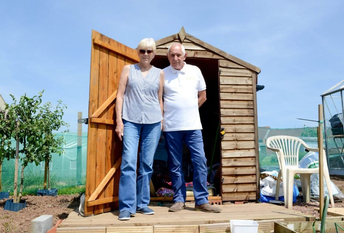 veteran forced to sleep in shed