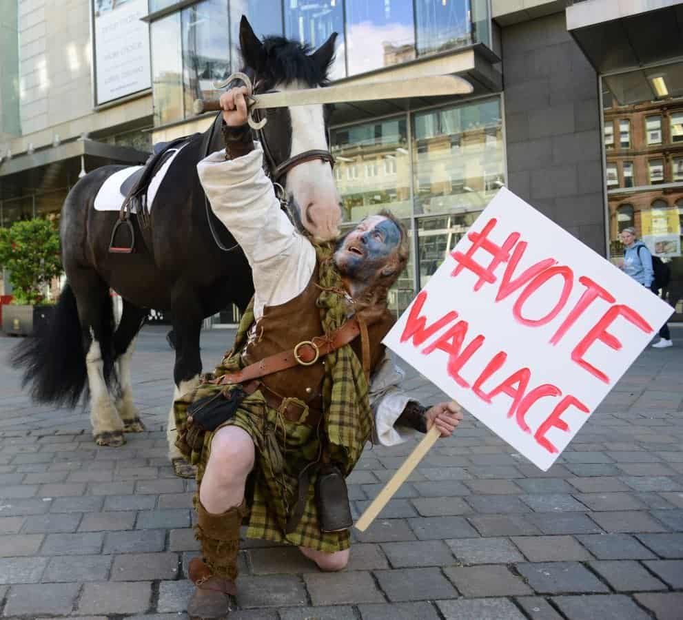 William Wallace actor is helping campaign for a Scotland-wide Wallace Day