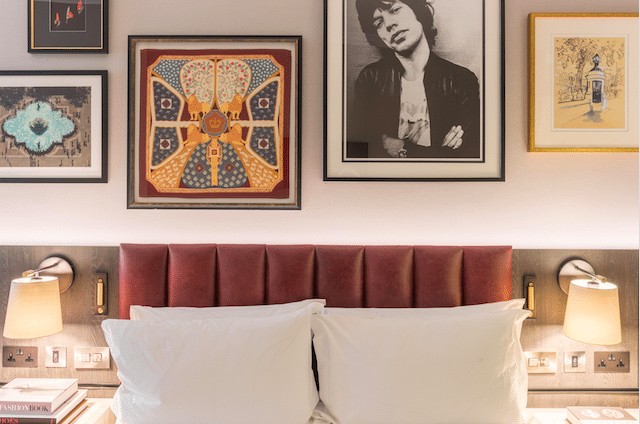 One of the bedrooms at the Trafalgar Hilton © 2018 Hilton