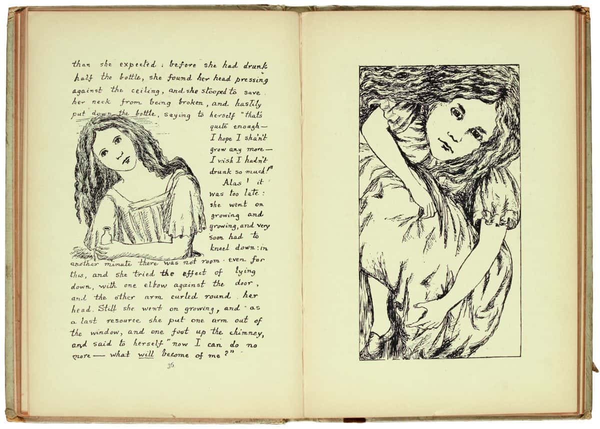 Signed first-edition copy of Lewis Carroll’s Alice’s Adventures Under Ground sells for £15K