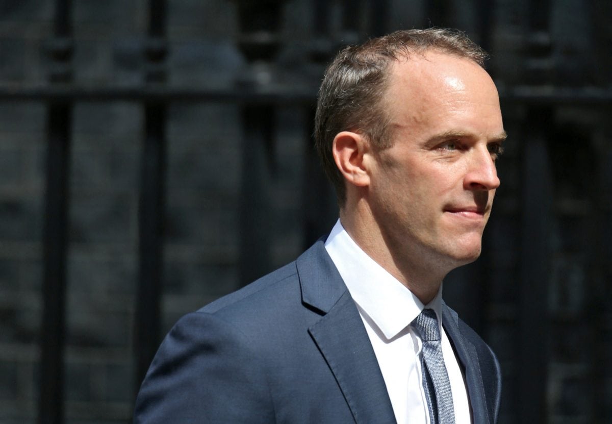 Dominic Raab poses “direct and immediate threat to working people in Britain”