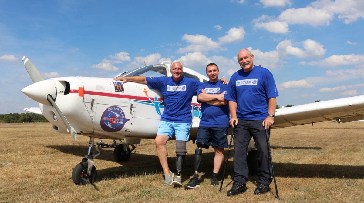 Sir Douglas Bader’s grandson has created flying team staffed with Disabled pilots