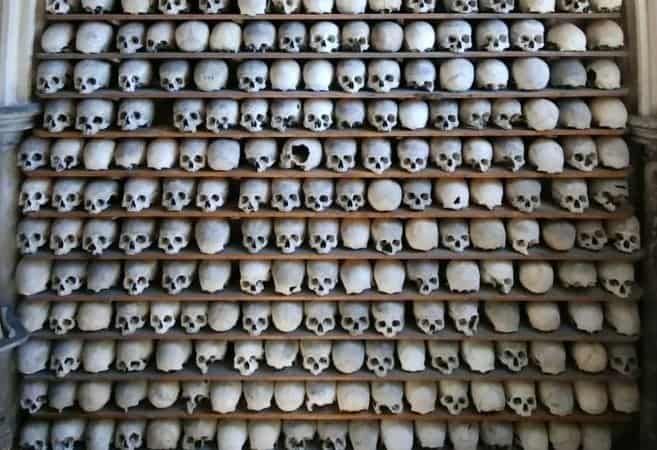 More than 20 ancient SKULLS stolen from Kent church