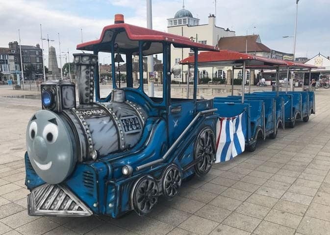 Not so Great Train Robber? Arrest for theft of 40ft long Thomas the Tank engine train
