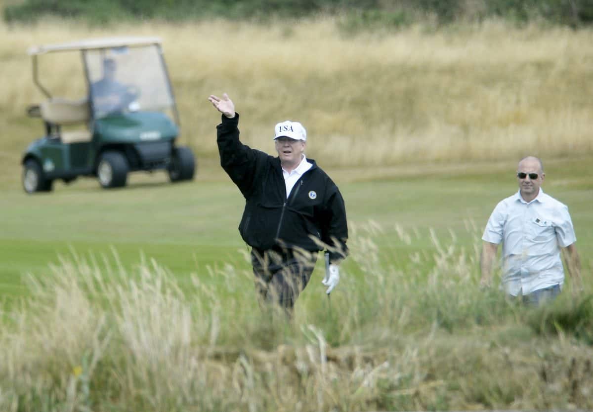 Trump’s Turnberry firm paid over £50k by US government to cover weekend stay at loss-making resort