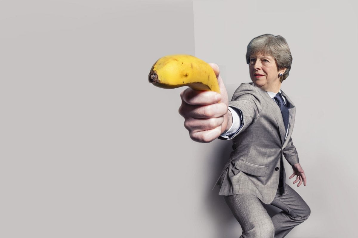 The Tories are about to make like a banana… and split