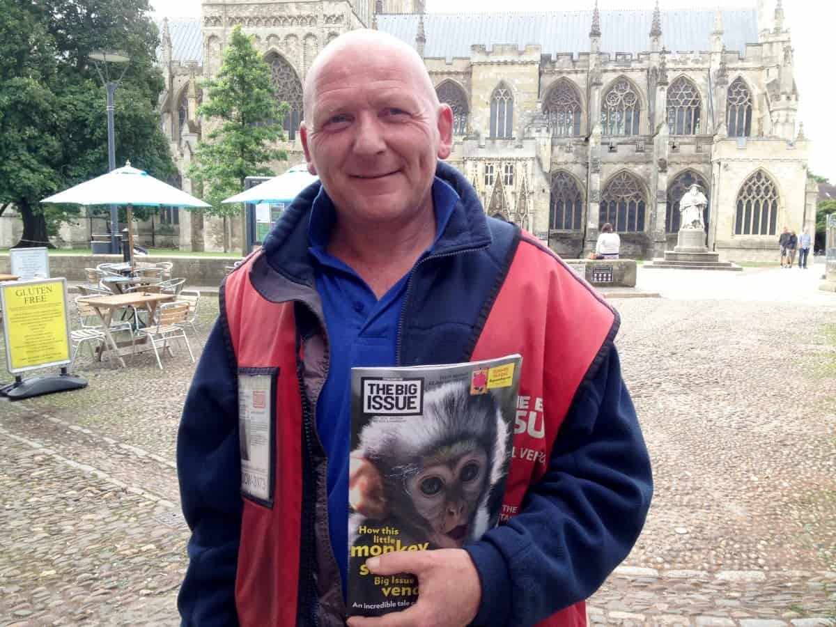 Magazine seller devastated after he claims he was sacked for declining PR stunt with MP