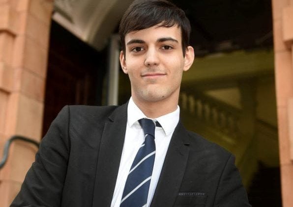 Son of Kosovan refugees will soon find out if he has got in Oxford University