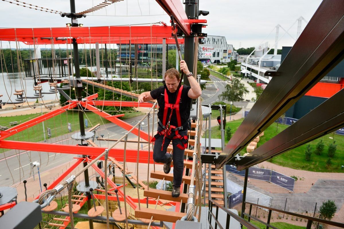 First look behind scenes of multimillion pound Bear Grylls Adventure Park