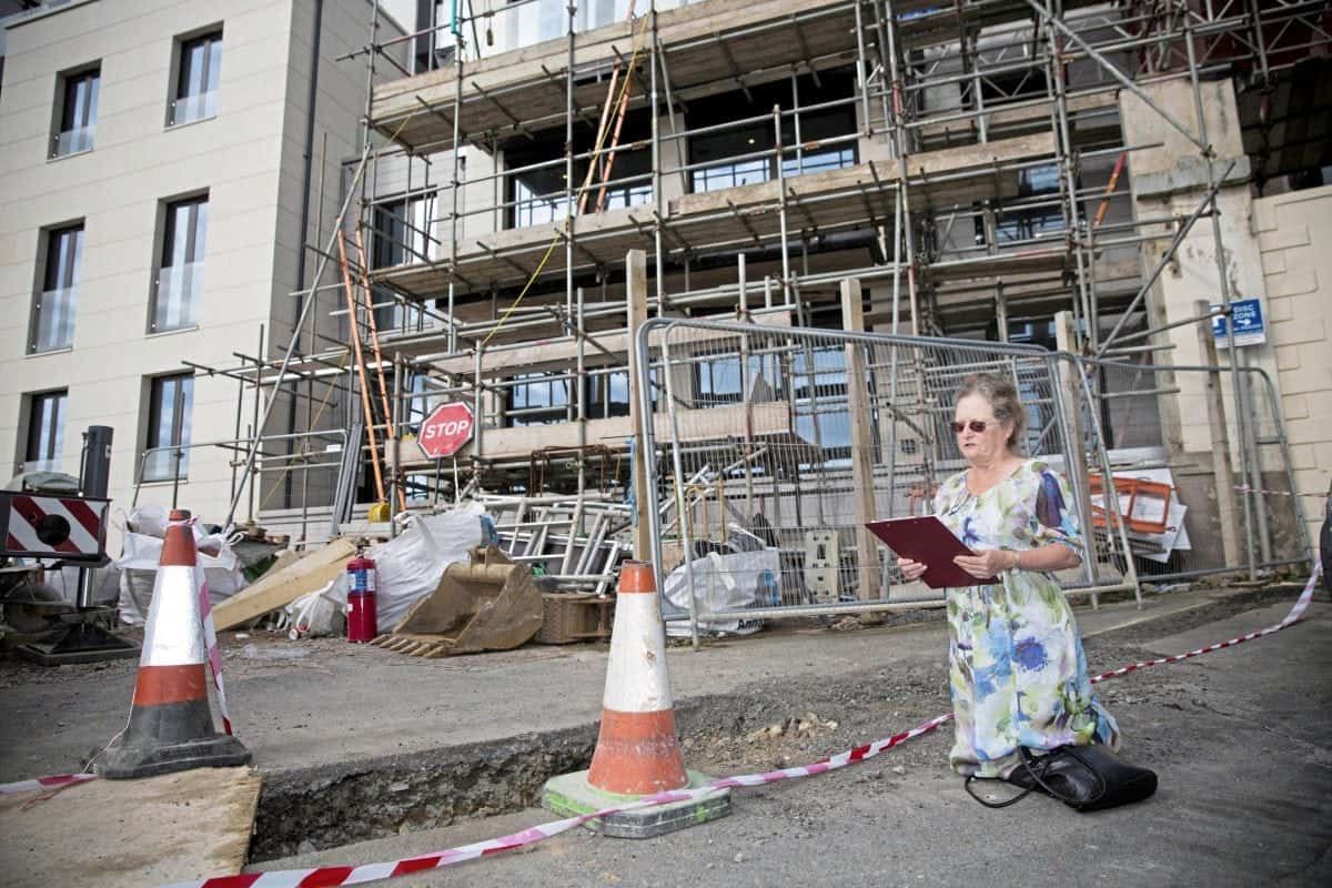 Pensioner halts building works by invoking an ancient law – reciting a 1,000-year-old Norman rite