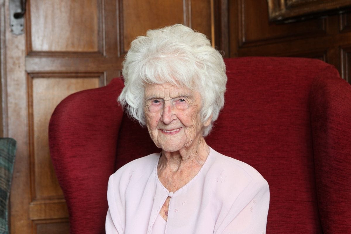 Britain’s oldest person celebrates birthday & reveals naughty secret to longevity