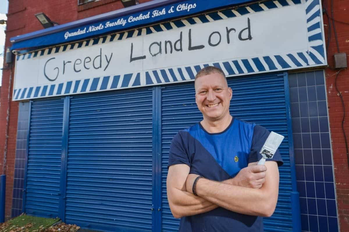 This Fish and Chip boss renames premises to get one over on his landlord