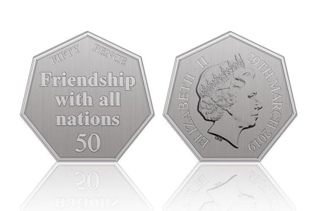 New 50p Brexit coin will be released on day Britain leaves EU