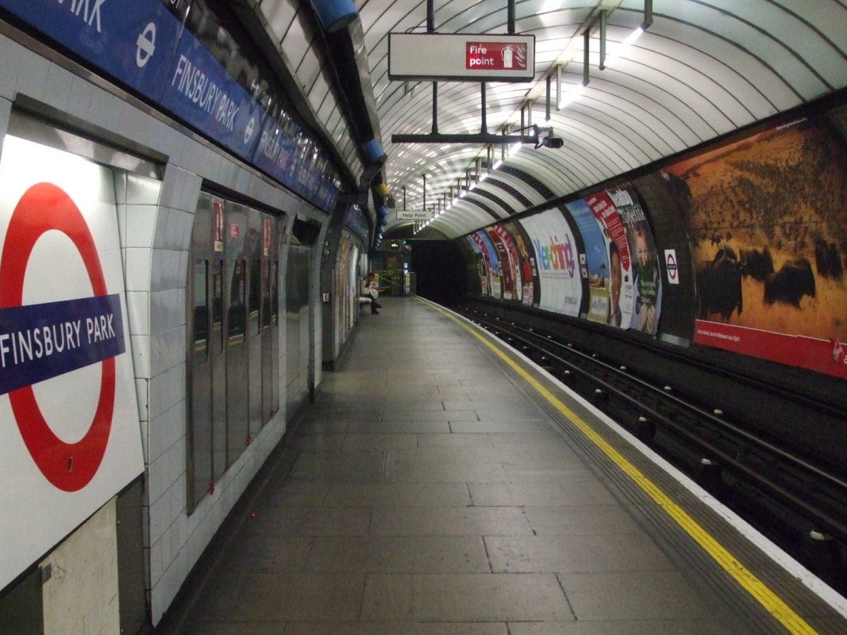 Pregnant woman assaulted on busy tube train platform