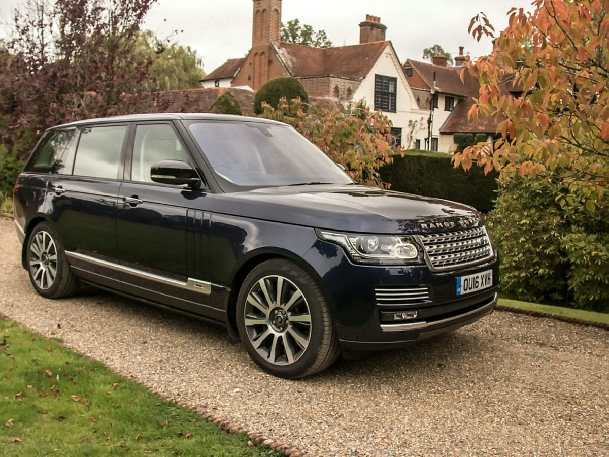 Range Rover which Prince Philip drove the Queen & the Obamas is for sale