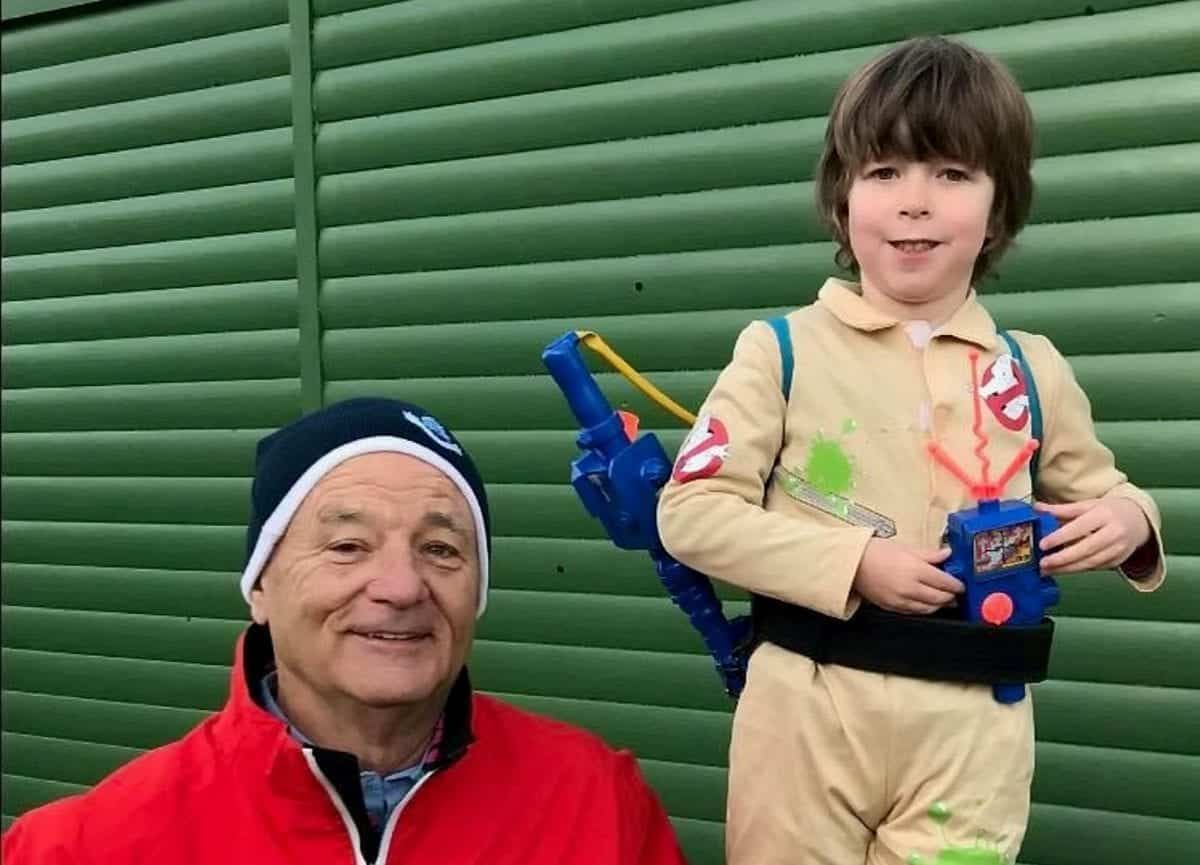 Little boy obsessed with Ghostbusters was overjoyed to meet actor Bill Murray – who pointed him in direction of mystery slime