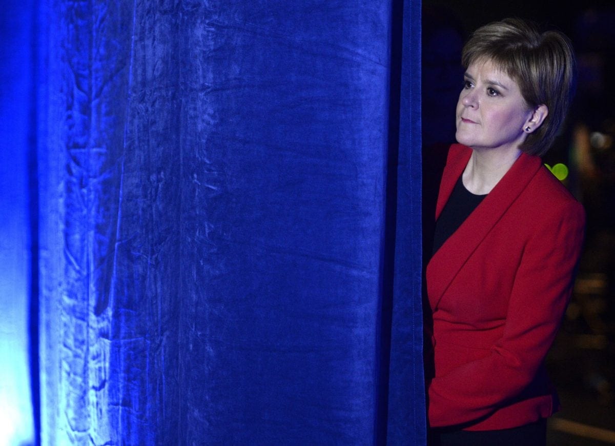 SNP leader Nicola Sturgeon backs people’s vote
