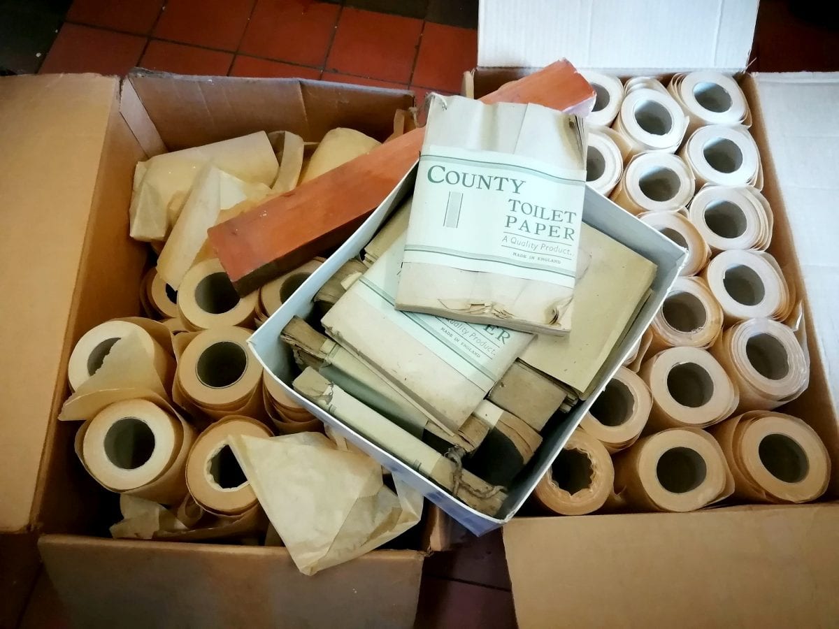 World War Poo paper to go under the hammer: loo roll dating back to Second World War discovered