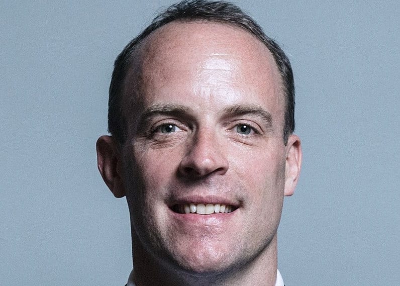 Dominic Raab - UK Parliament official portraits 2017
