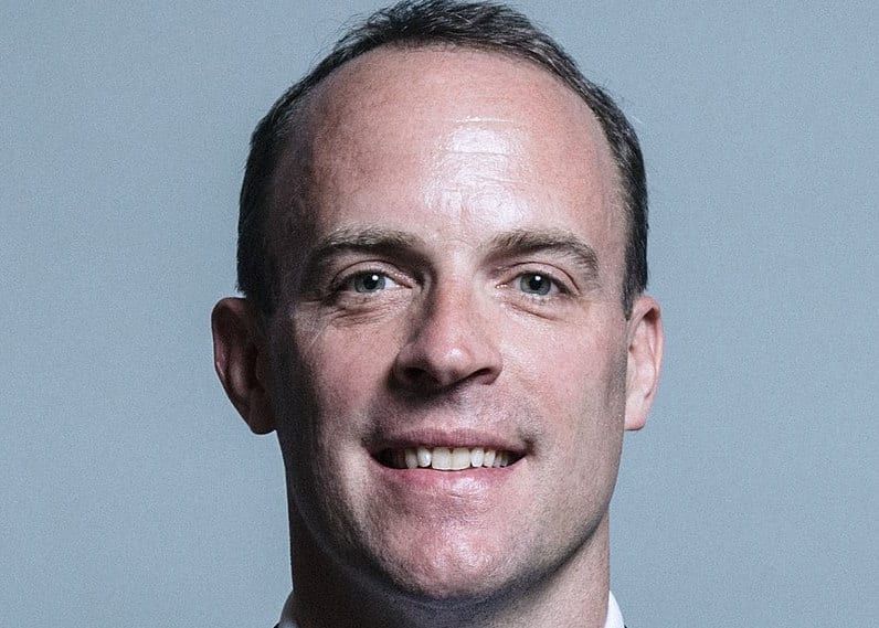 Eliminated PM candidate Raab backs Johnson