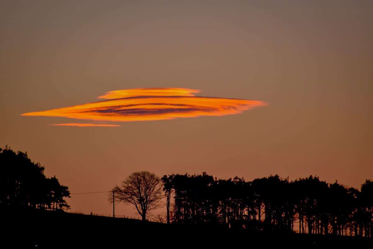 This cloud formation could be from another world