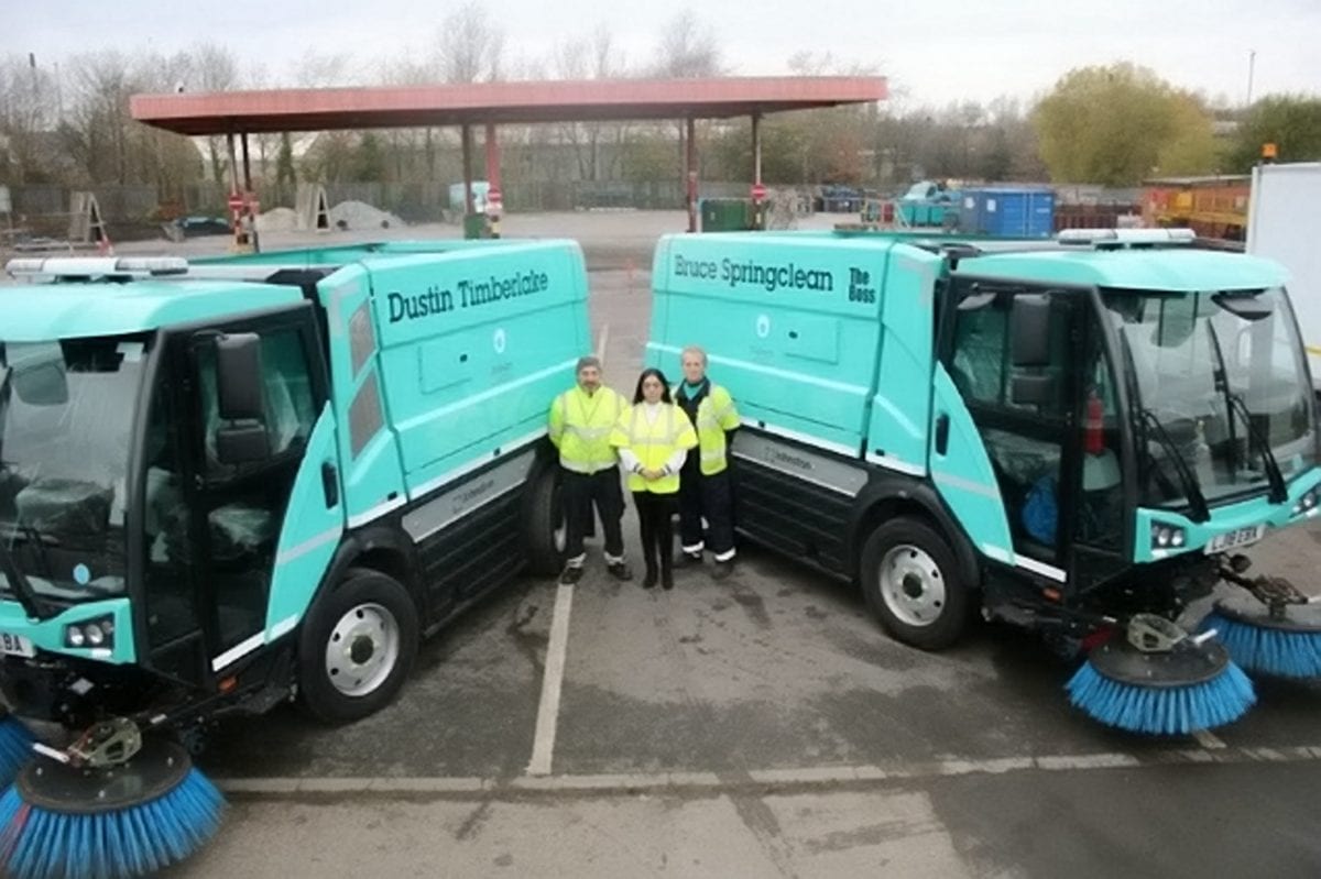 Council announces hilarious names for new road sweepers