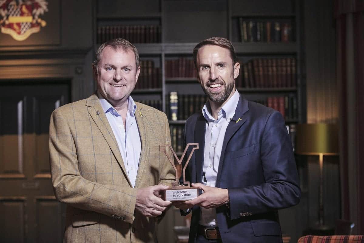 England manager & ex Aston Villa and Middlesbrough player Southgate is now an ‘honorary Yorkshireman’