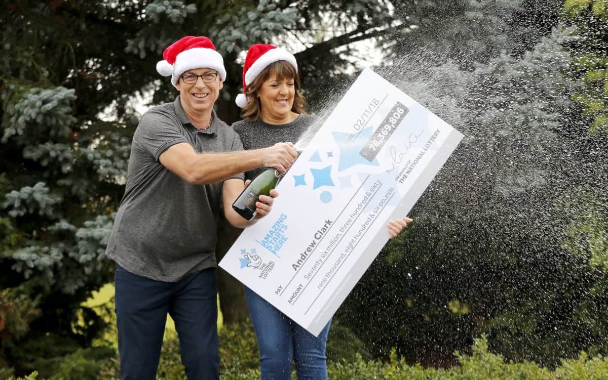 Mystery winner of £76m EuroMillions jackpot revealed