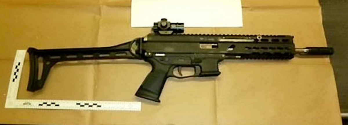 Man tried to smuggle assault rifle into Britain