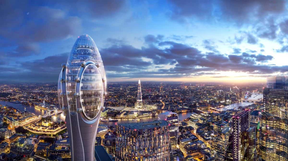 Battle brews between Tower of London and a new 1000ft icon: the Tulip skyscraper