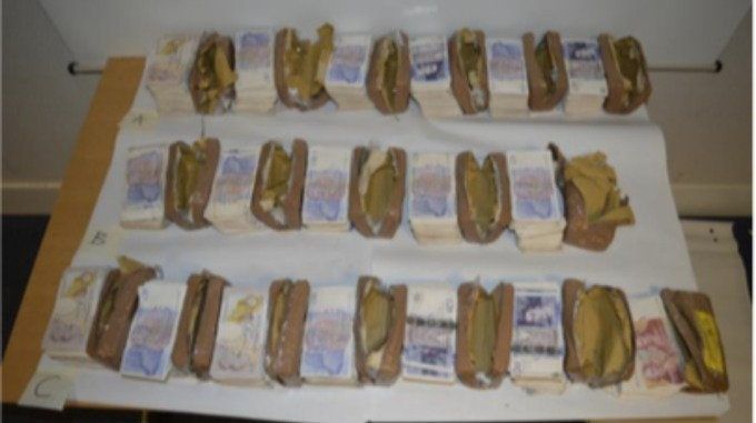 Three men jailed after smuggling £7million in cash out of UK airports