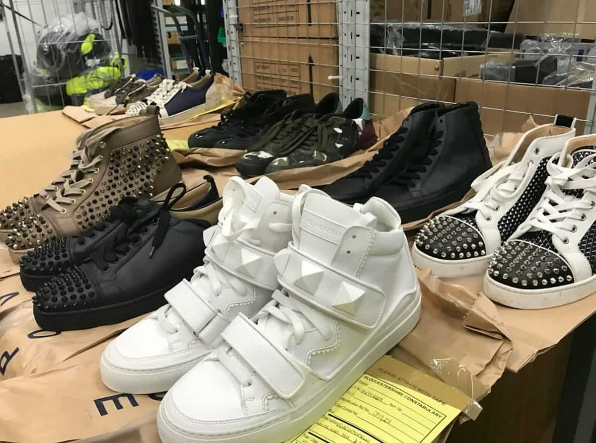 Imelda Narcos – Police seize £20,000 worth of designers trainers from one criminal